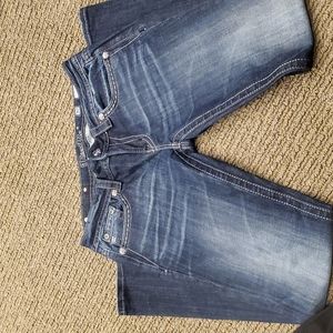 Womens Miss Me Cross pocket denim jeans
